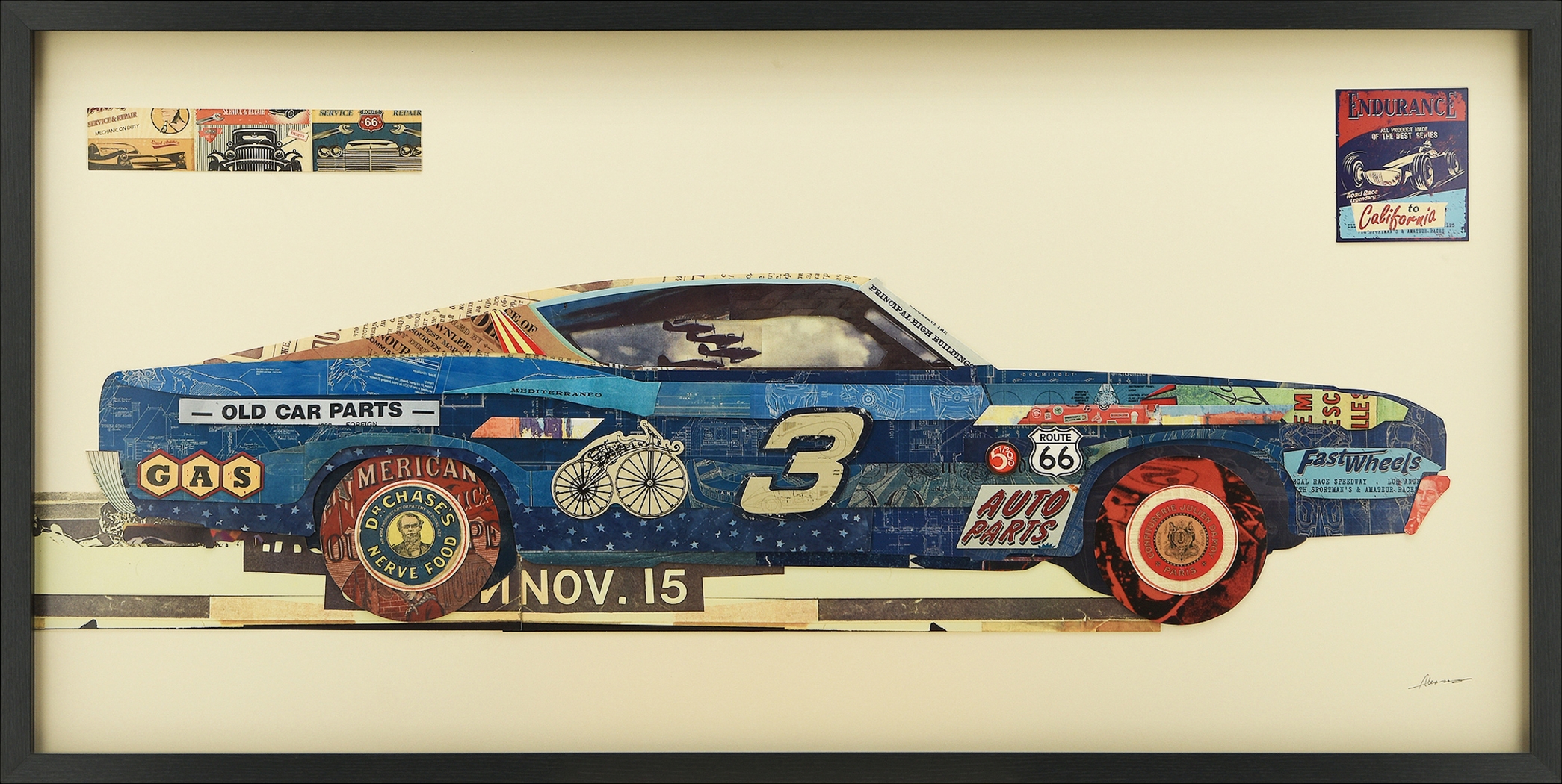 A Vintage Ride Artwork - Thumbnail - Image 1