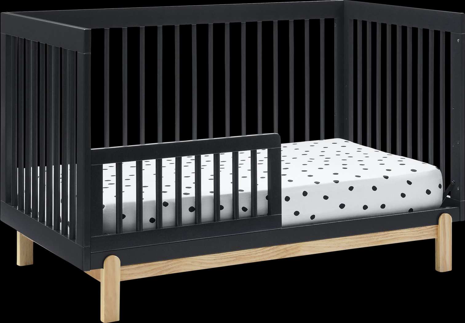 Kids Aadi Charcoal Convertible Crib - Thumbnail - Image 5