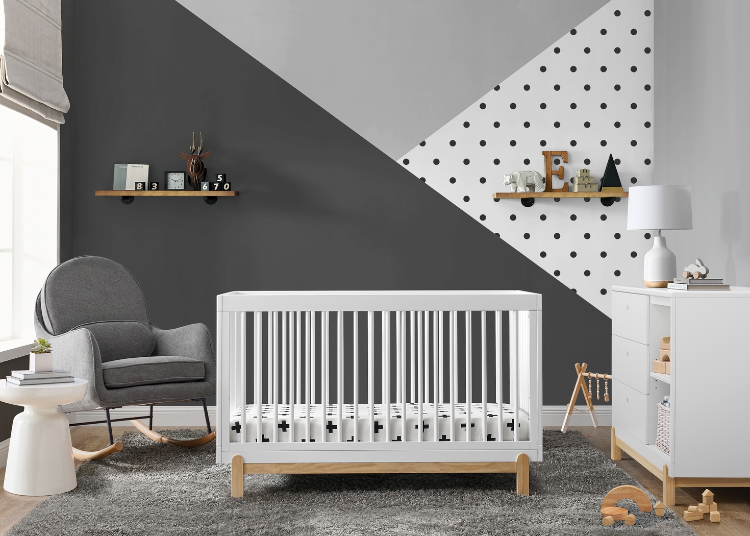 Kids Aadi White Convertible Crib - Thumbnail - Image 2