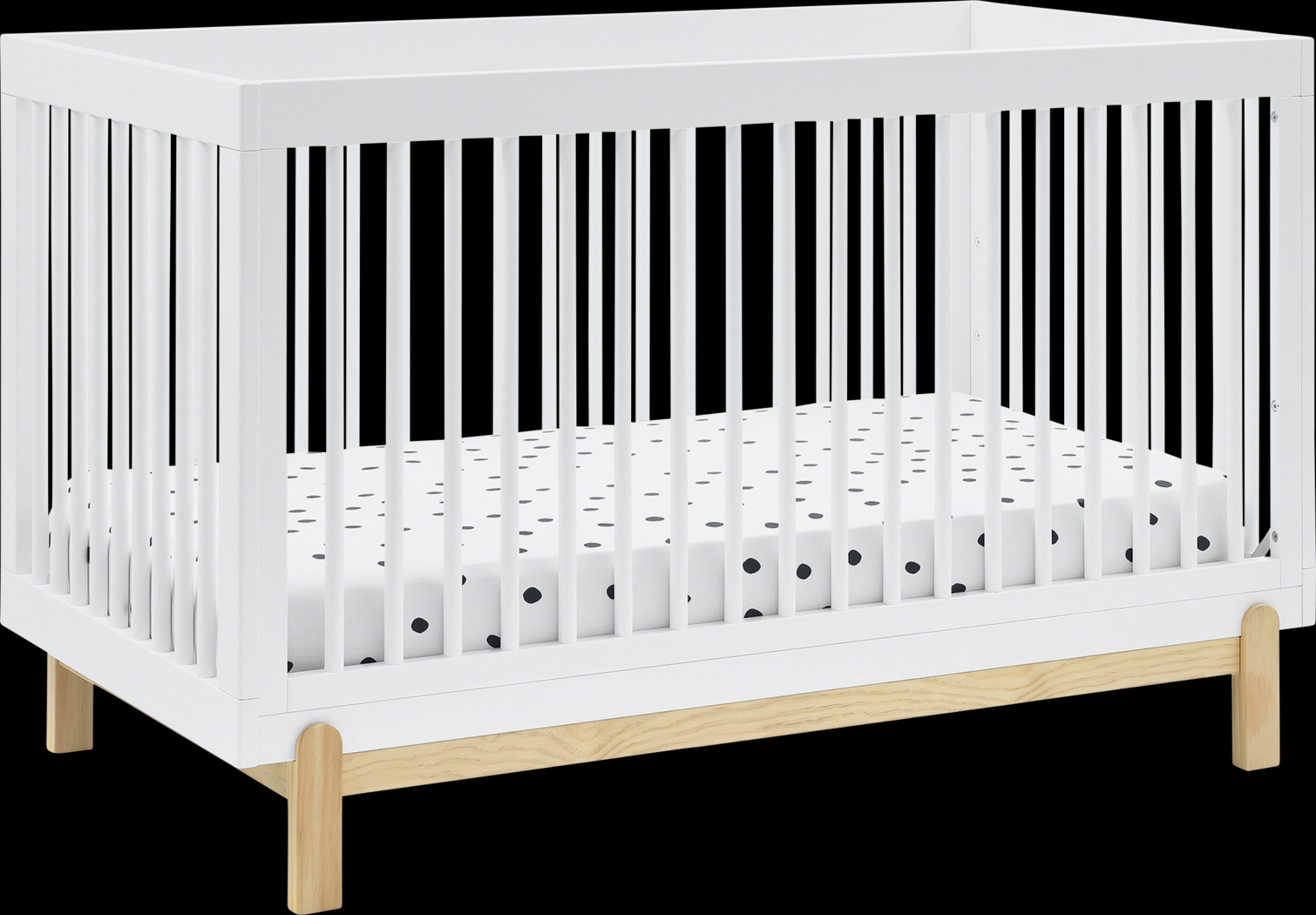 Kids Aadi White Convertible Crib - Thumbnail - Image 4