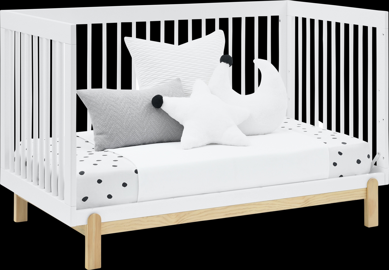 Kids Aadi White Convertible Crib - Thumbnail - Image 6