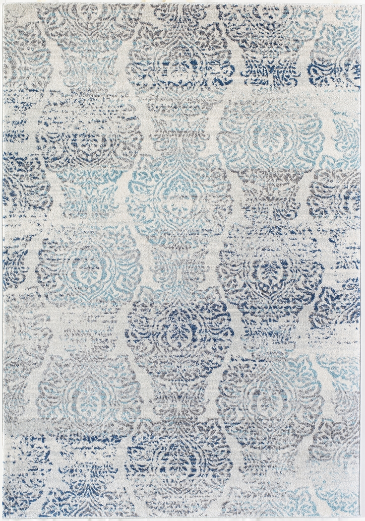 Aadrita Blue 8' x 10' Rug - Thumbnail - Image 1
