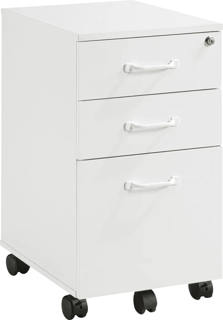 Aarav White File Cabniet - Thumbnail - Image 1