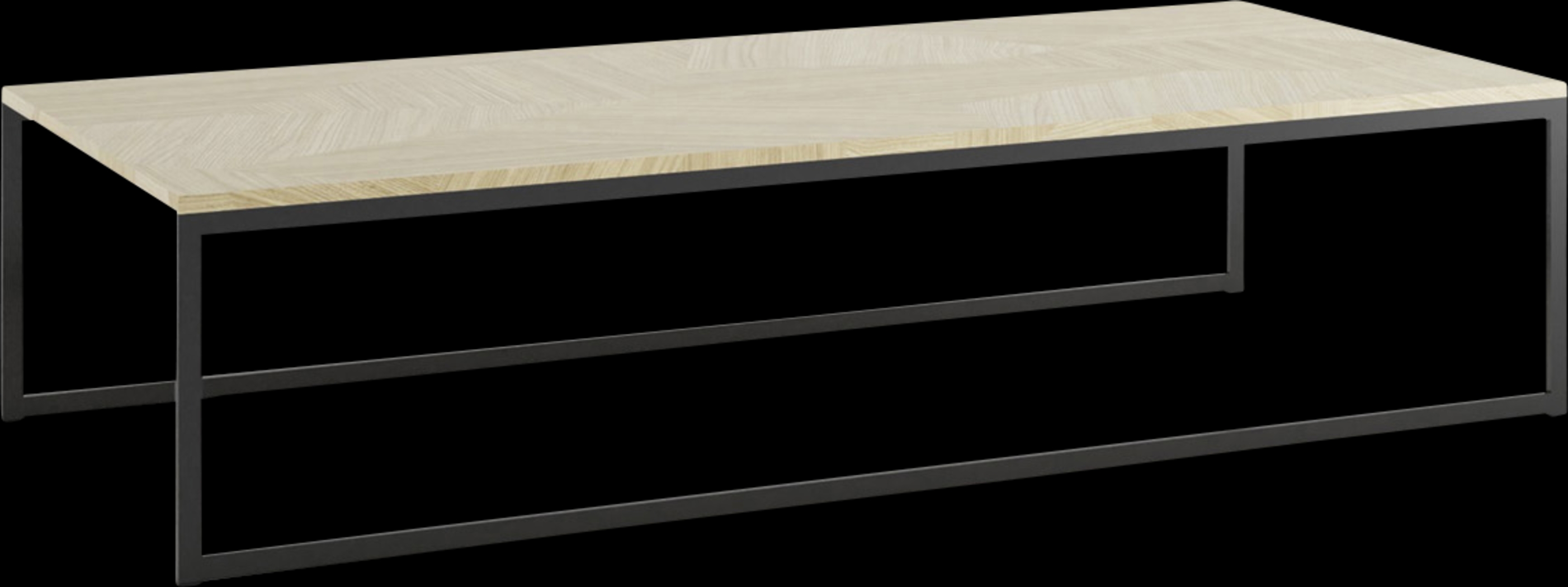 Aardvark Walk Beige Cocktail Table - Thumbnail - Image 1