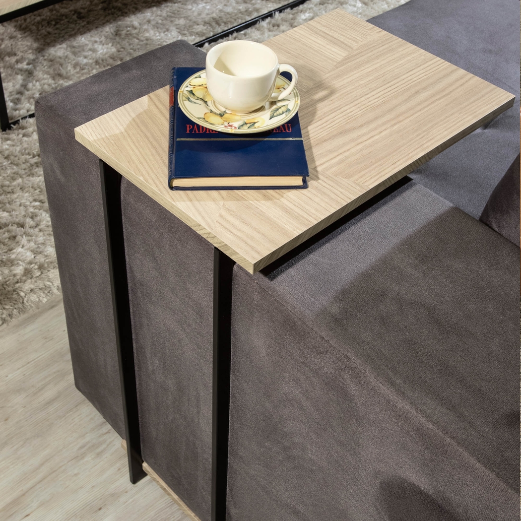 Aardvark Walk Beige End Table - Thumbnail - Image 6