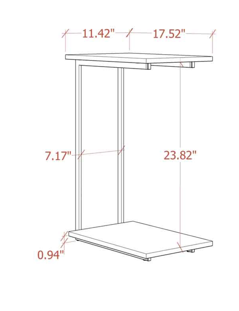 Aardvark Walk Black End Table - Thumbnail - Image 8