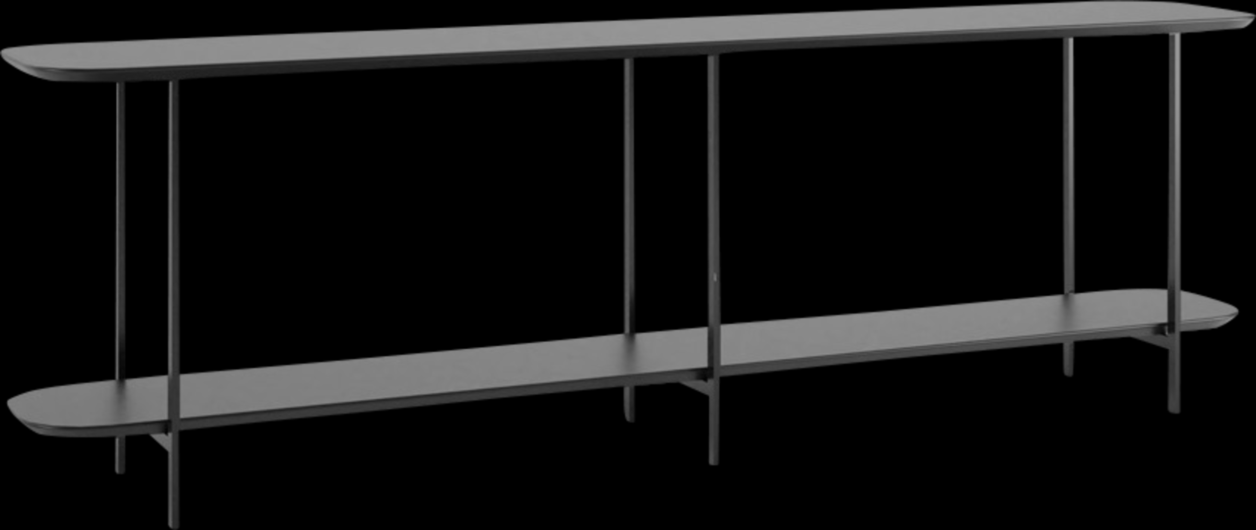Aardvark Walk Black Sofa Table - Thumbnail - Image 1