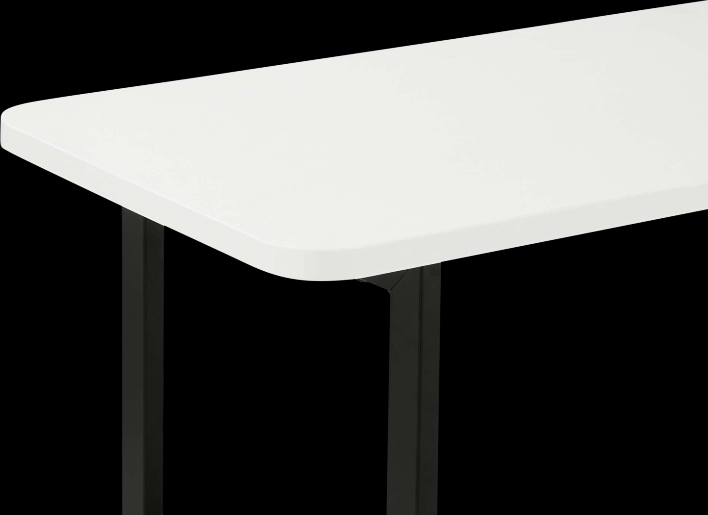 Aardvark Walk White 71 in. Console - Thumbnail - Image 5