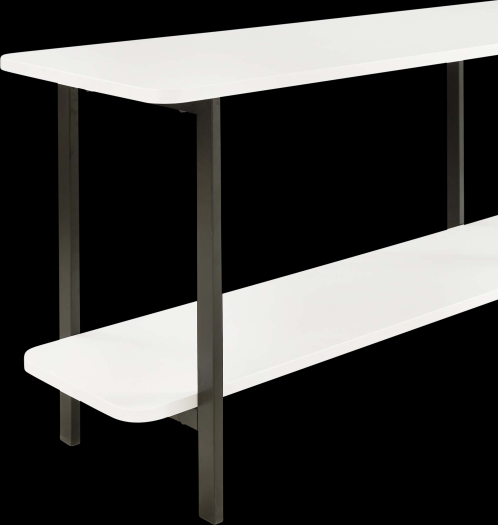 Aardvark Walk White 71 in. Console - Thumbnail - Image 6