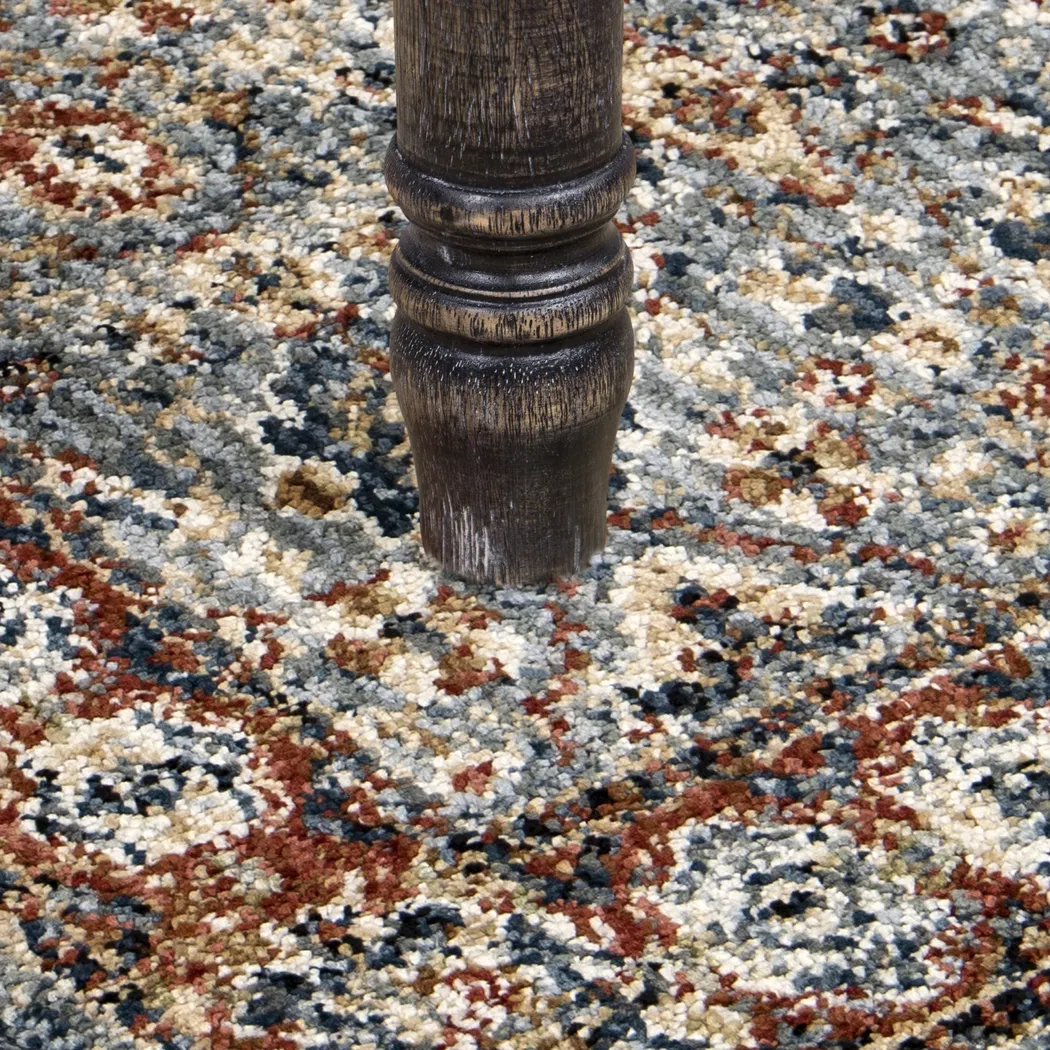 Aavik Indigo 5' x 7' Rug - Thumbnail - Image 4