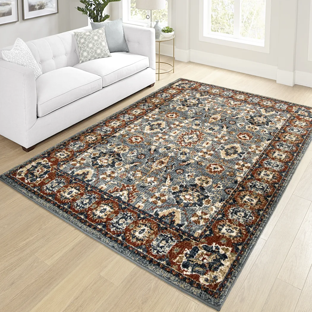 Aavik Indigo 7'6 x 9'6 Rug - Thumbnail - Image 2