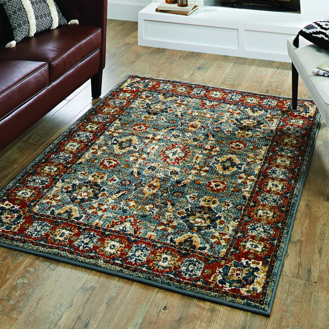 Aavik Indigo 7'6 x 9'6 Rug - Thumbnail - Image 3