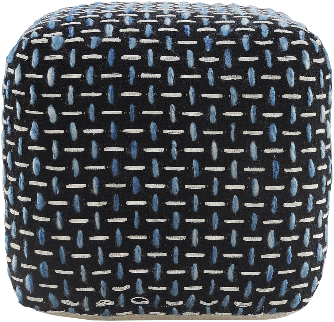 Abanela Blue Pouf - Thumbnail - Image 4