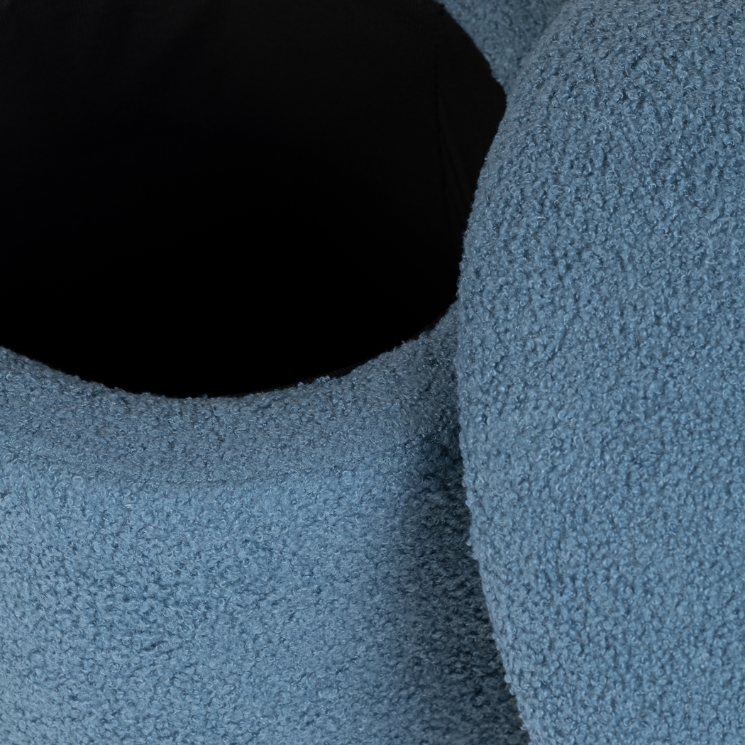 Abanto Indigo Blue Storage Ottoman - Thumbnail - Image 4