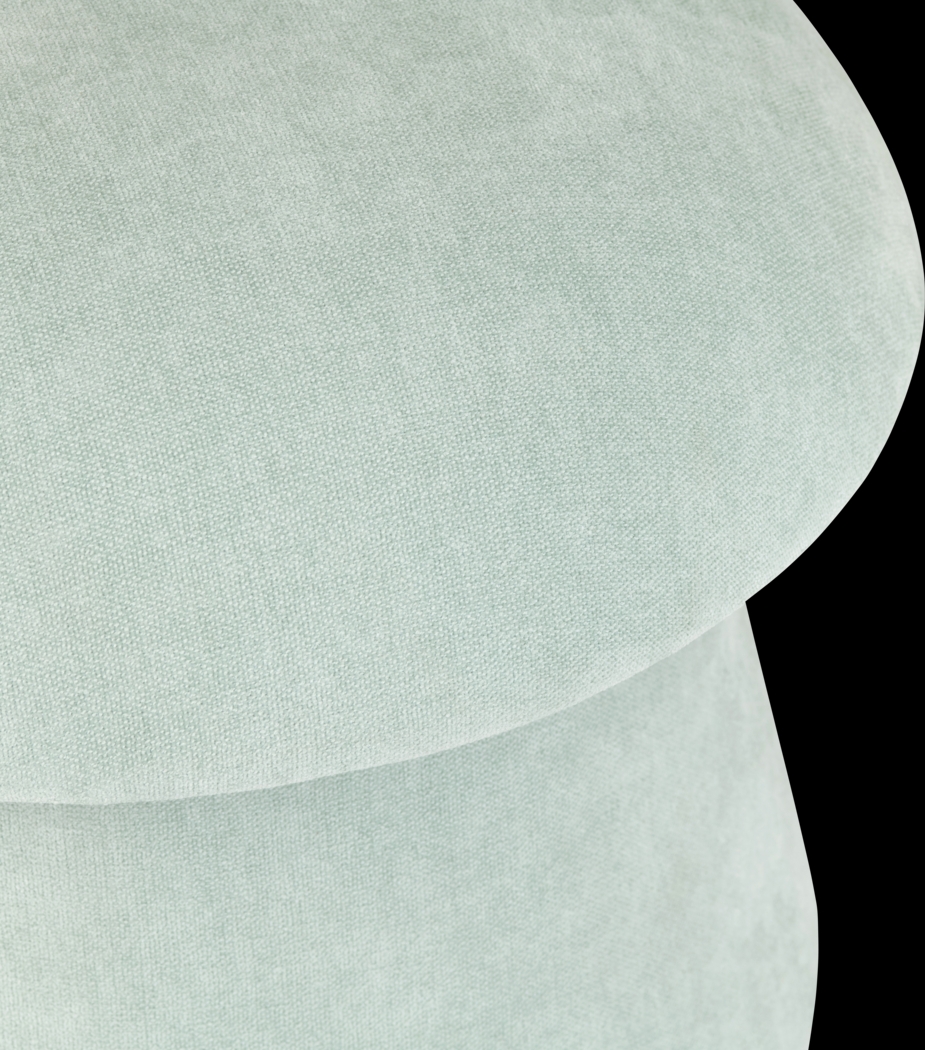 Abanto Light Blue Storage Ottoman - Thumbnail - Image 4