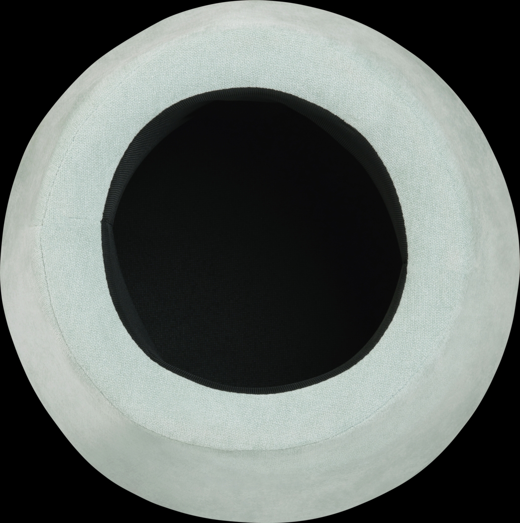 Abanto Light Blue Storage Ottoman - Thumbnail - Image 5