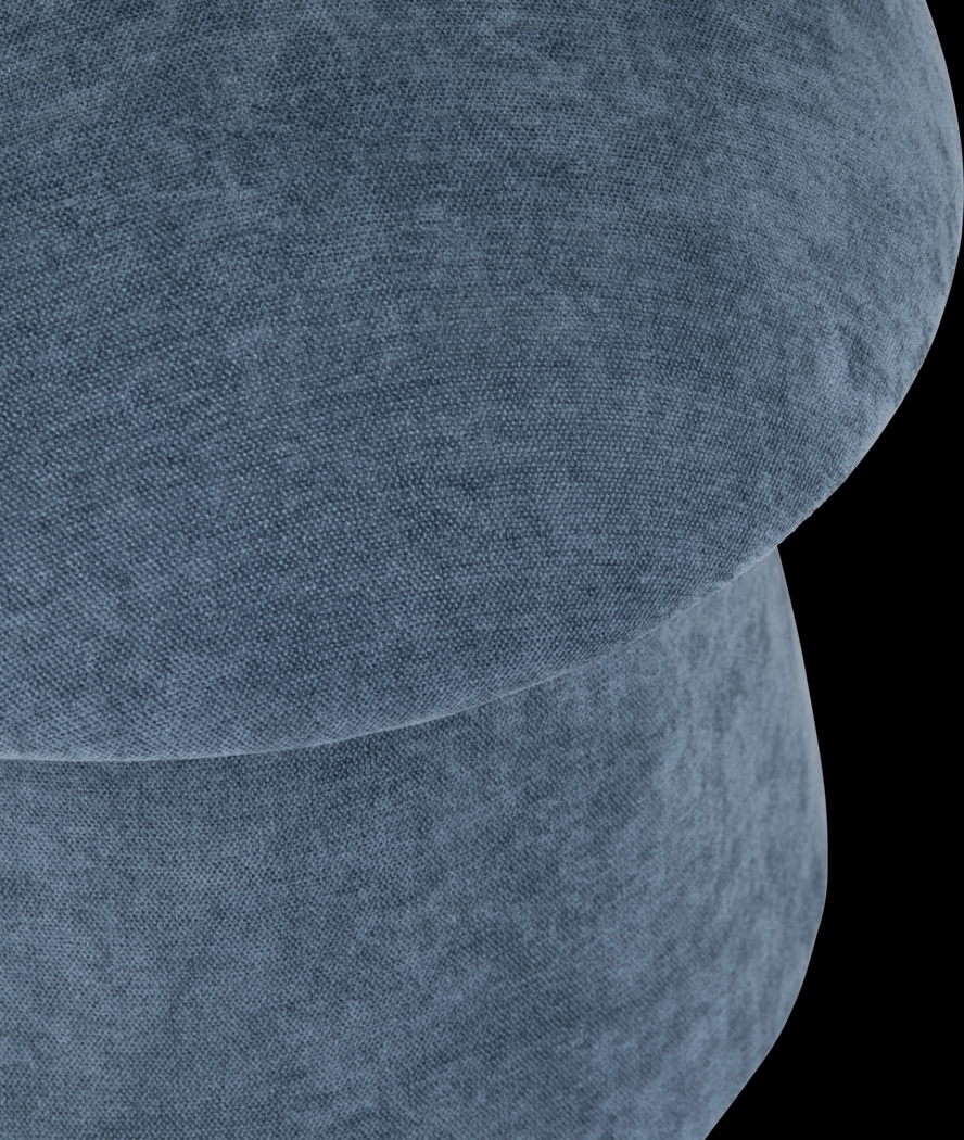 Abanto Navy Storage Ottoman - Thumbnail - Image 4