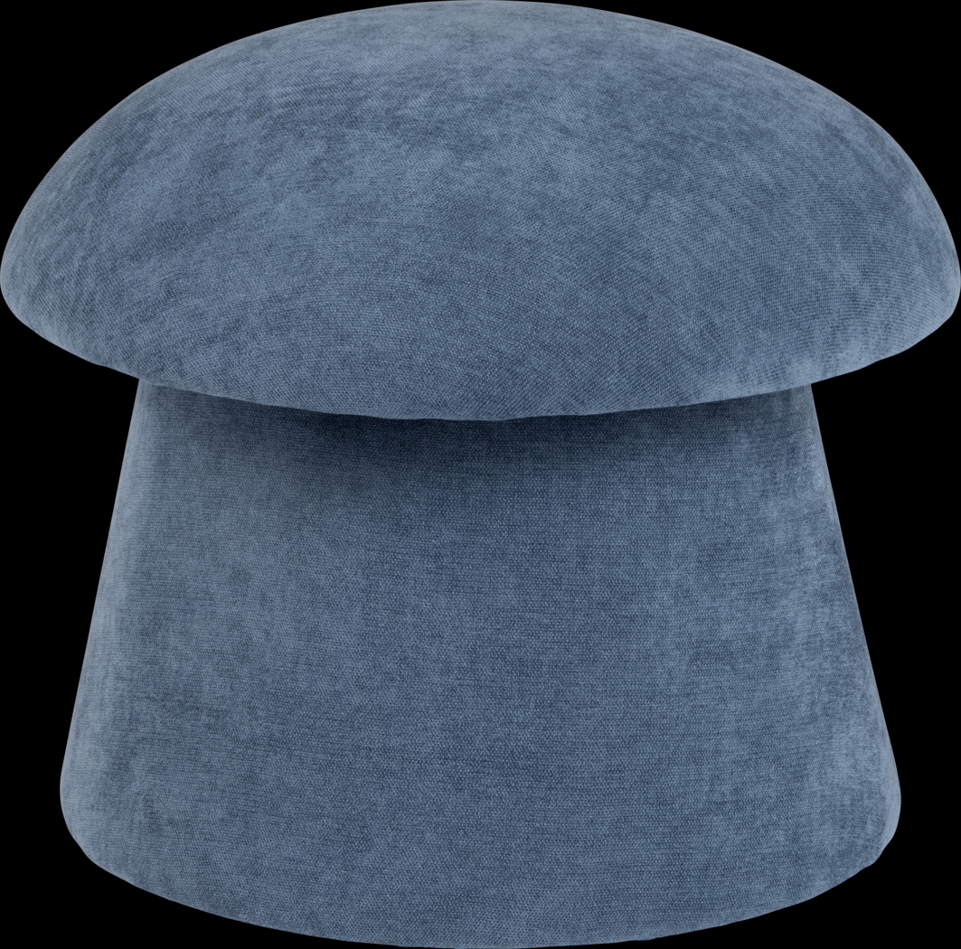 Abanto Navy Storage Ottoman - Thumbnail - Image 1