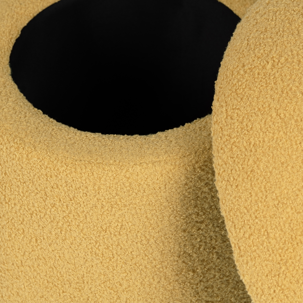 Abanto Yellow Storage Ottoman - Thumbnail - Image 4