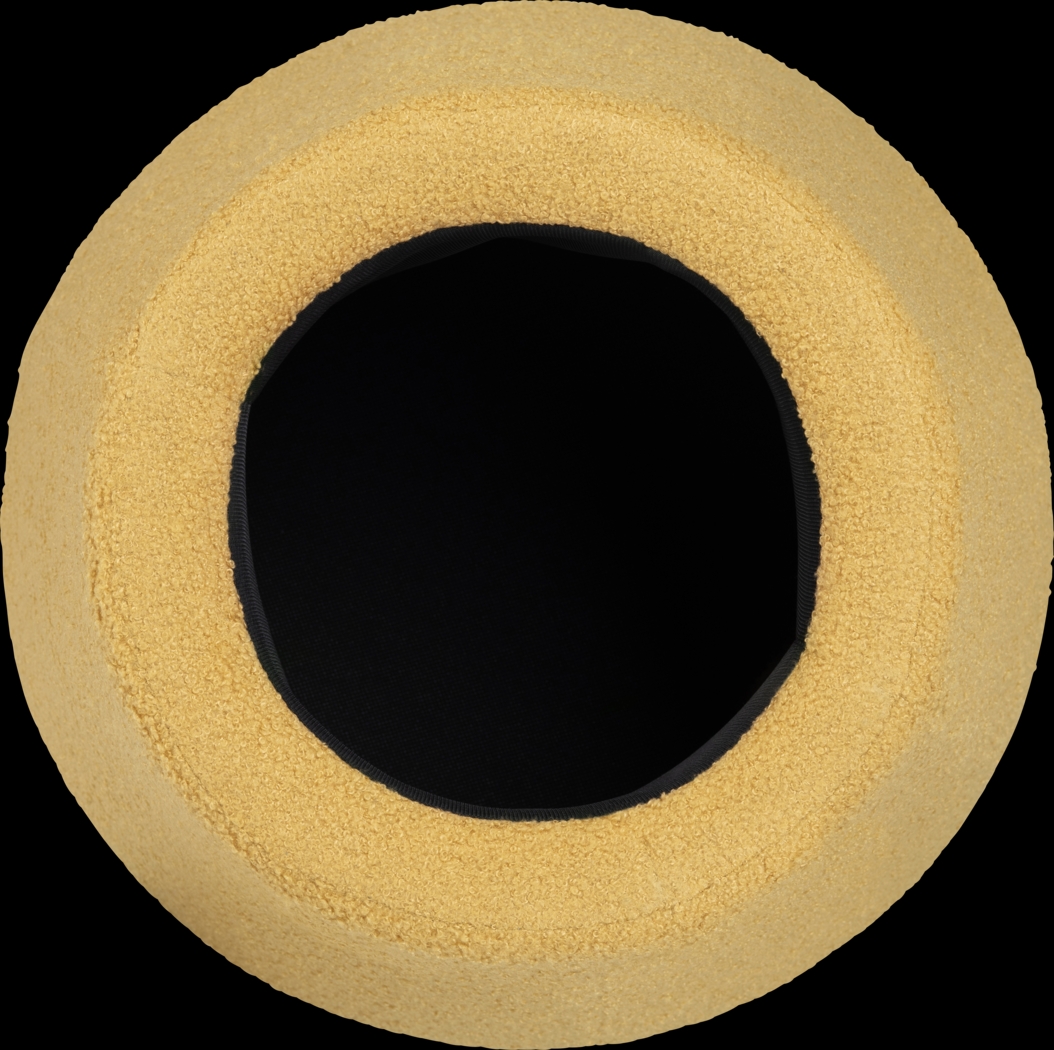 Abanto Yellow Storage Ottoman - Thumbnail - Image 5