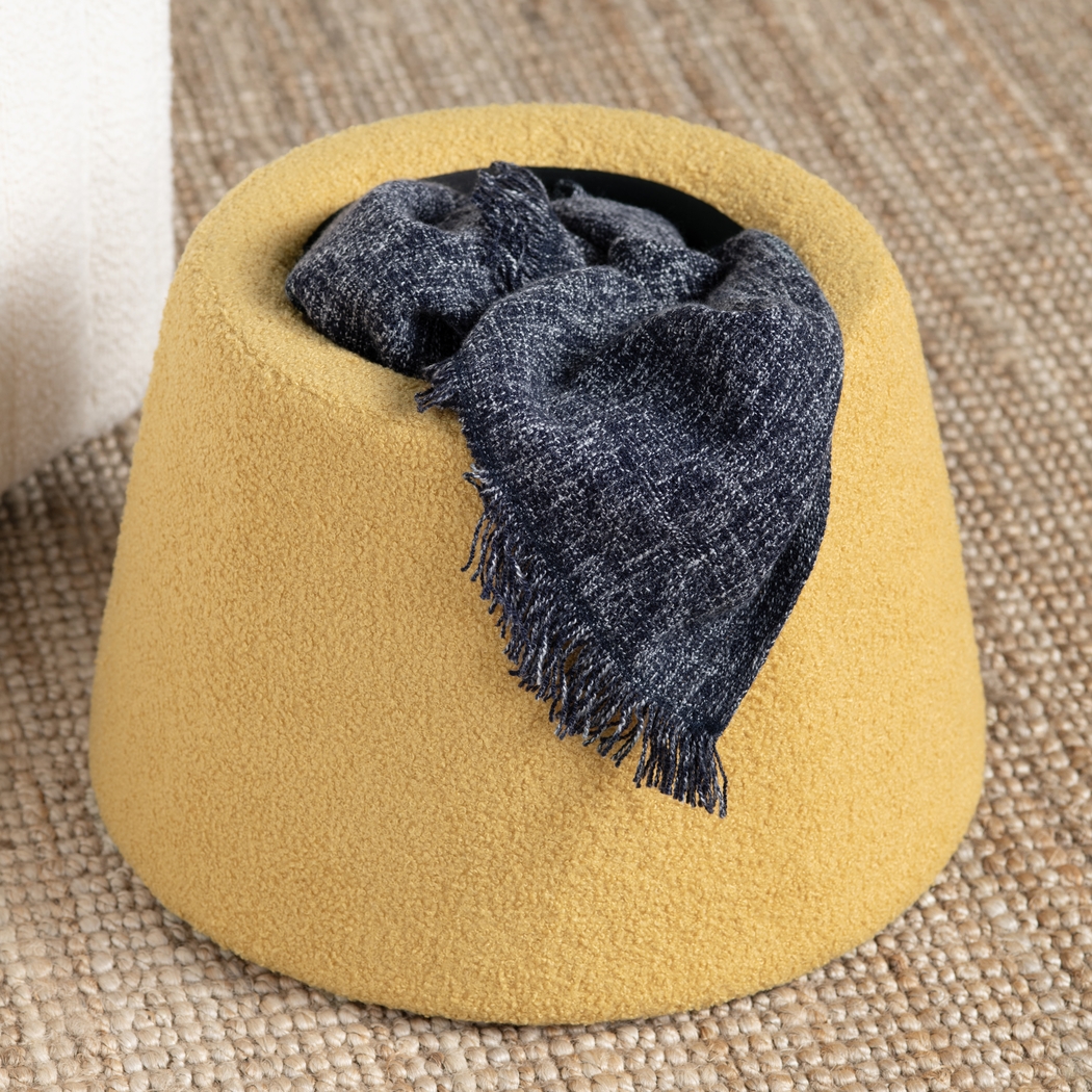 Abanto Yellow Storage Ottoman - Thumbnail - Image 6