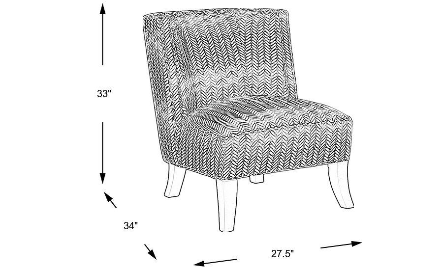 Dimension Image. Please refer to the Dimension Tab on this page for dimension details.