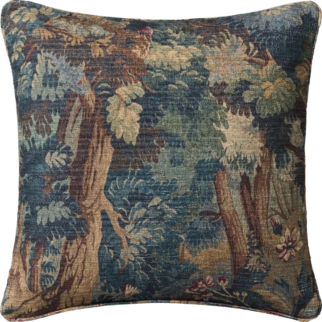Abbai Green Accent Pillow - Thumbnail - Image 1