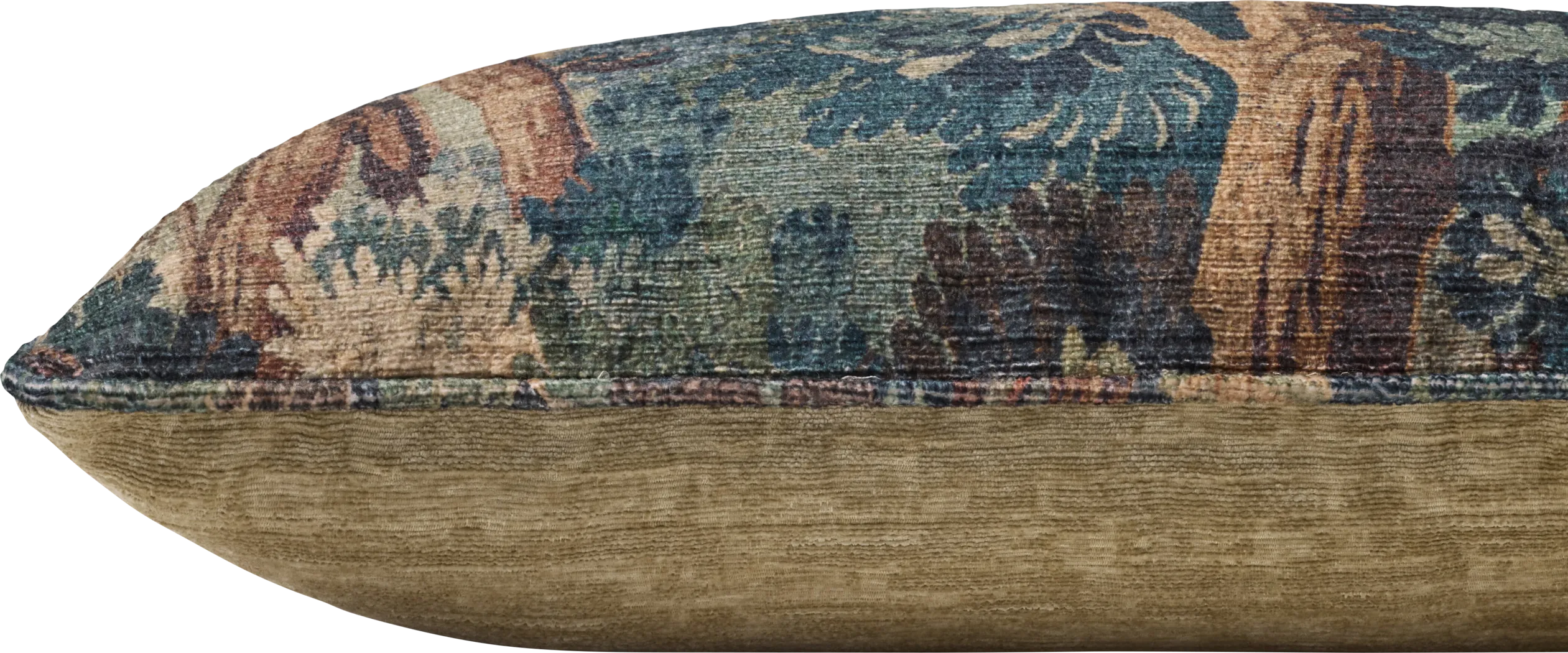 Abbai Green Lumbar Pillow - Thumbnail - Image 2