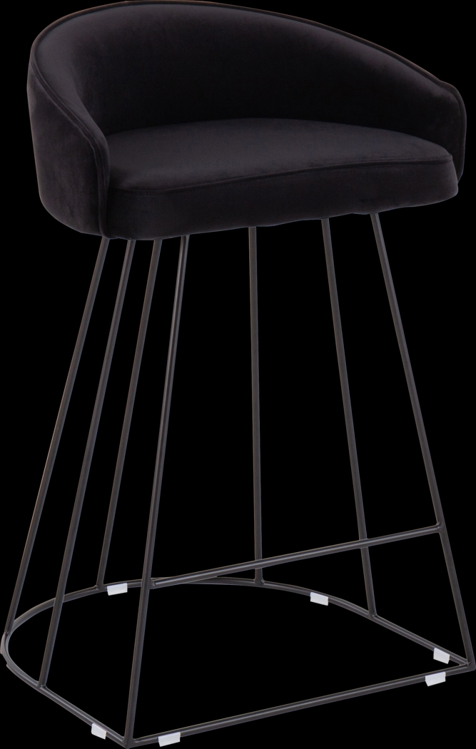 Abberdale I Black Counter Height Stool Set of 2 - Thumbnail - Image 2