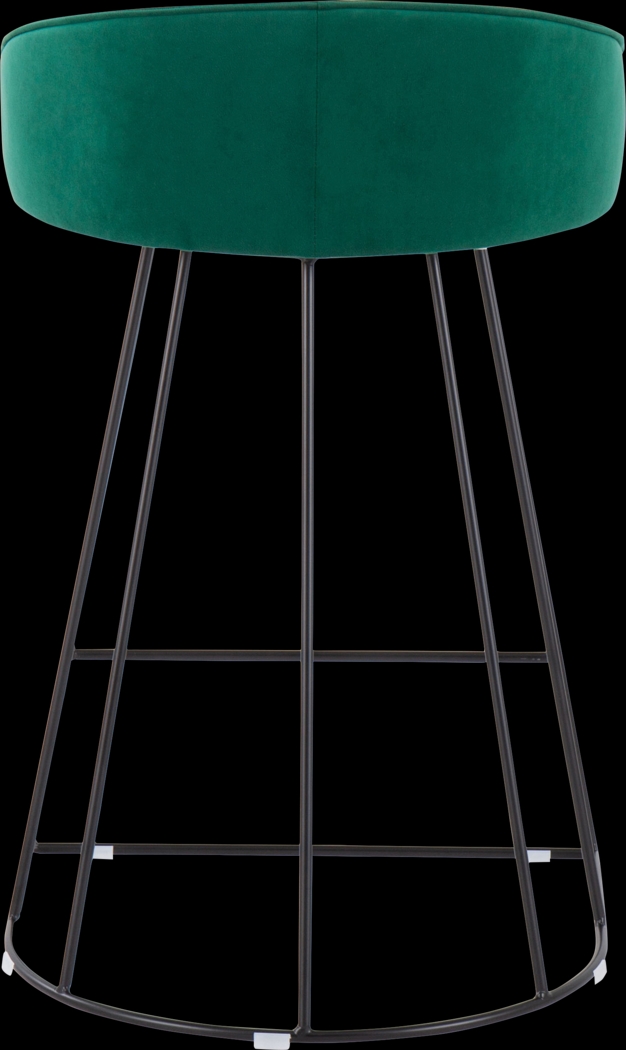 Abberdale I Green Counter Height Stool Set of 2 - Thumbnail - Image 4