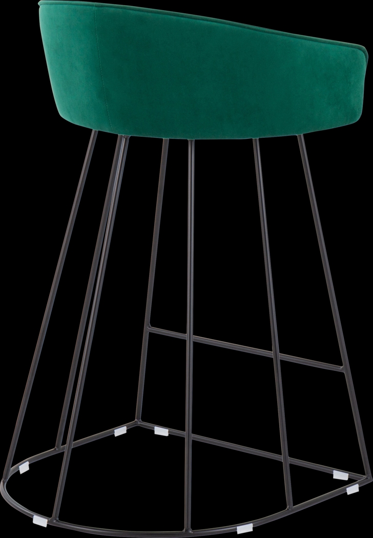 Abberdale I Green Counter Height Stool Set of 2 - Thumbnail - Image 5