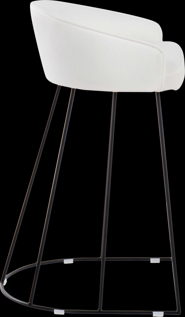 Abberdale I White Counter Height Stool Set of 2 - Thumbnail - Image 2