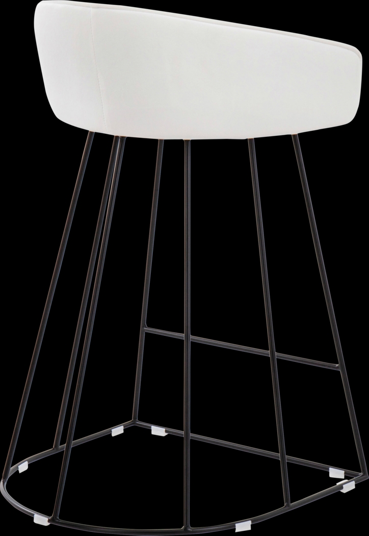 Abberdale I White Counter Height Stool Set of 2 - Thumbnail - Image 4