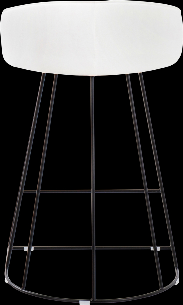 Abberdale I White Counter Height Stool Set of 2 - Thumbnail - Image 5