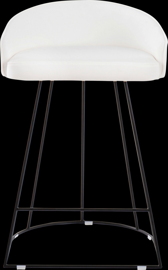 Abberdale I White Counter Height Stool Set of 2 - Thumbnail - Image 6