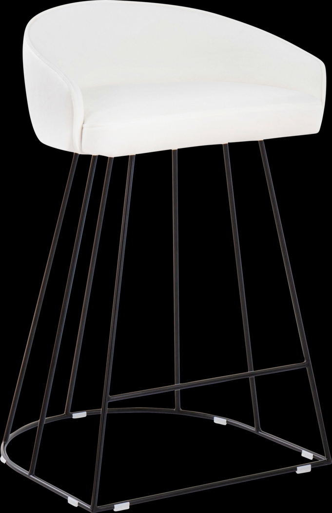 Abberdale I White Counter Height Stool Set of 2 - Thumbnail - Image 7