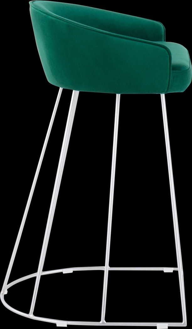 Abberdale II Green Counter Height Stool Set of 2 - Thumbnail - Image 2