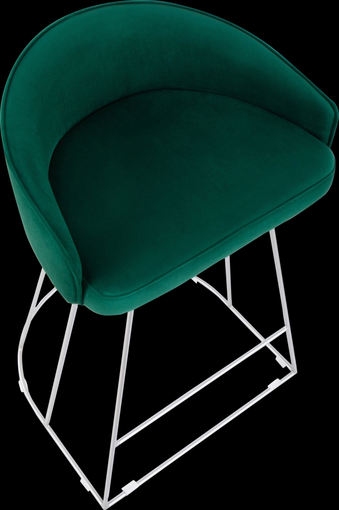 Abberdale II Green Counter Height Stool Set of 2 - Thumbnail - Image 3