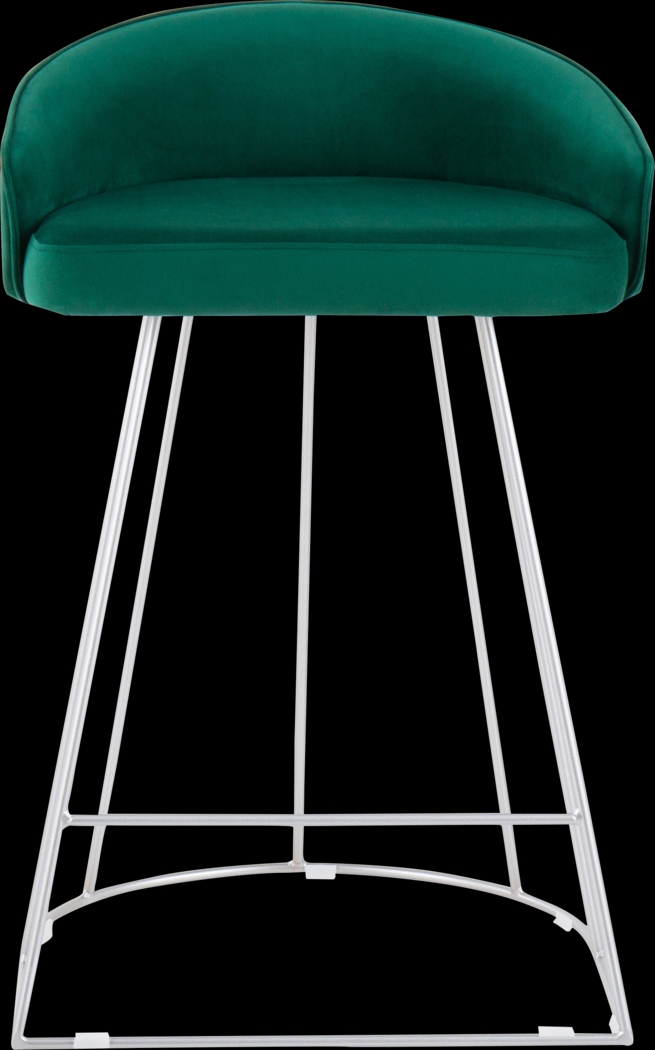 Abberdale II Green Counter Height Stool Set of 2 - Thumbnail - Image 4