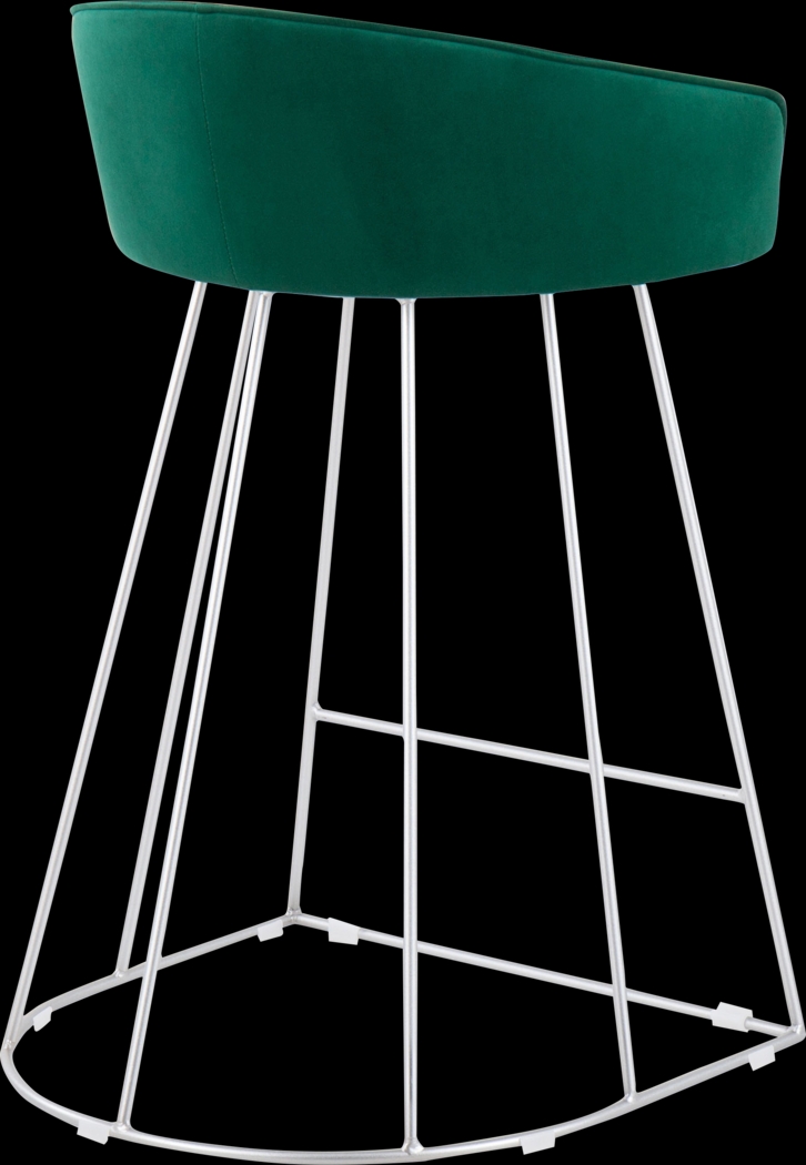 Abberdale II Green Counter Height Stool Set of 2 - Thumbnail - Image 5
