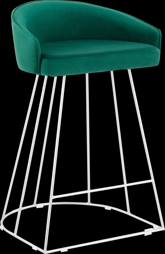Abberdale II Green Counter Height Stool Set of 2 - Thumbnail - Image 7