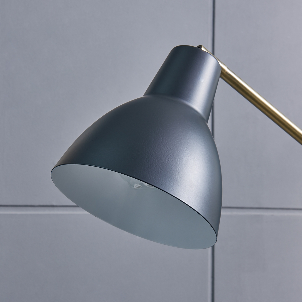 Abberton Brass Floor Lamp - Thumbnail - Image 2