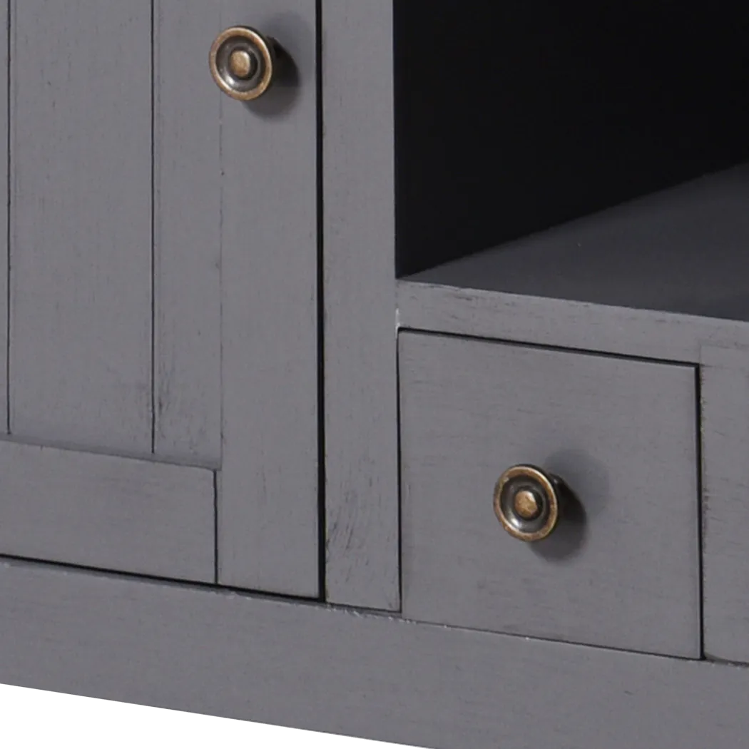 Abberville Gray 48 in. Console - Thumbnail - Image 3