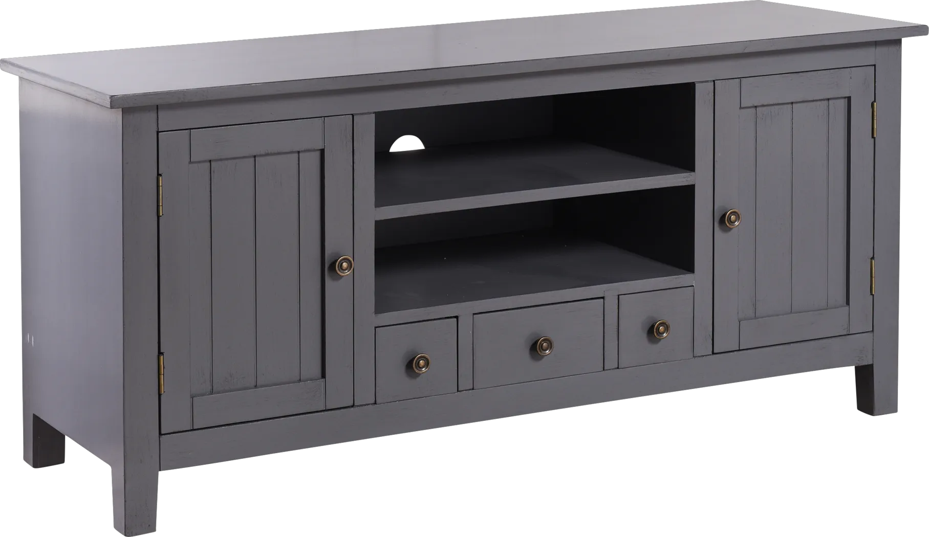 Abberville Gray 48 in. Console - Thumbnail - Image 1