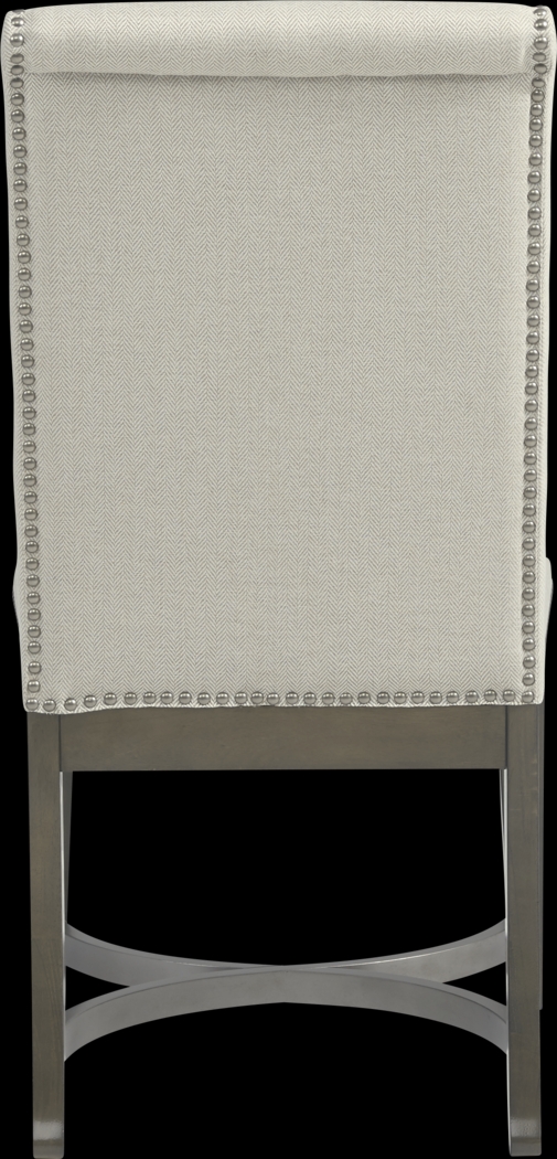 Abbey Court Beige Upholstered Side Chair - Thumbnail - Image 4