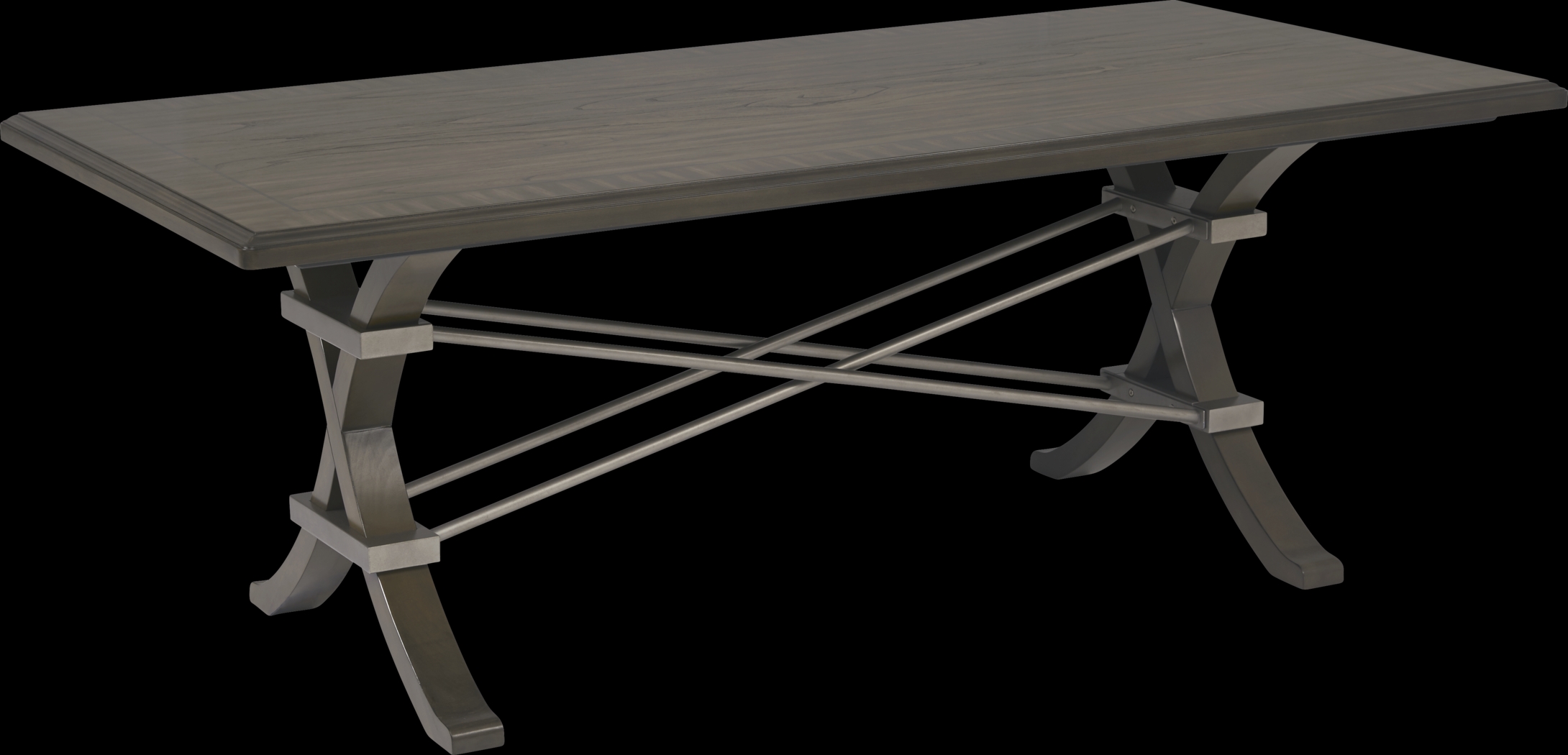 Abbey Court Brown Dining Table - Thumbnail - Image 1