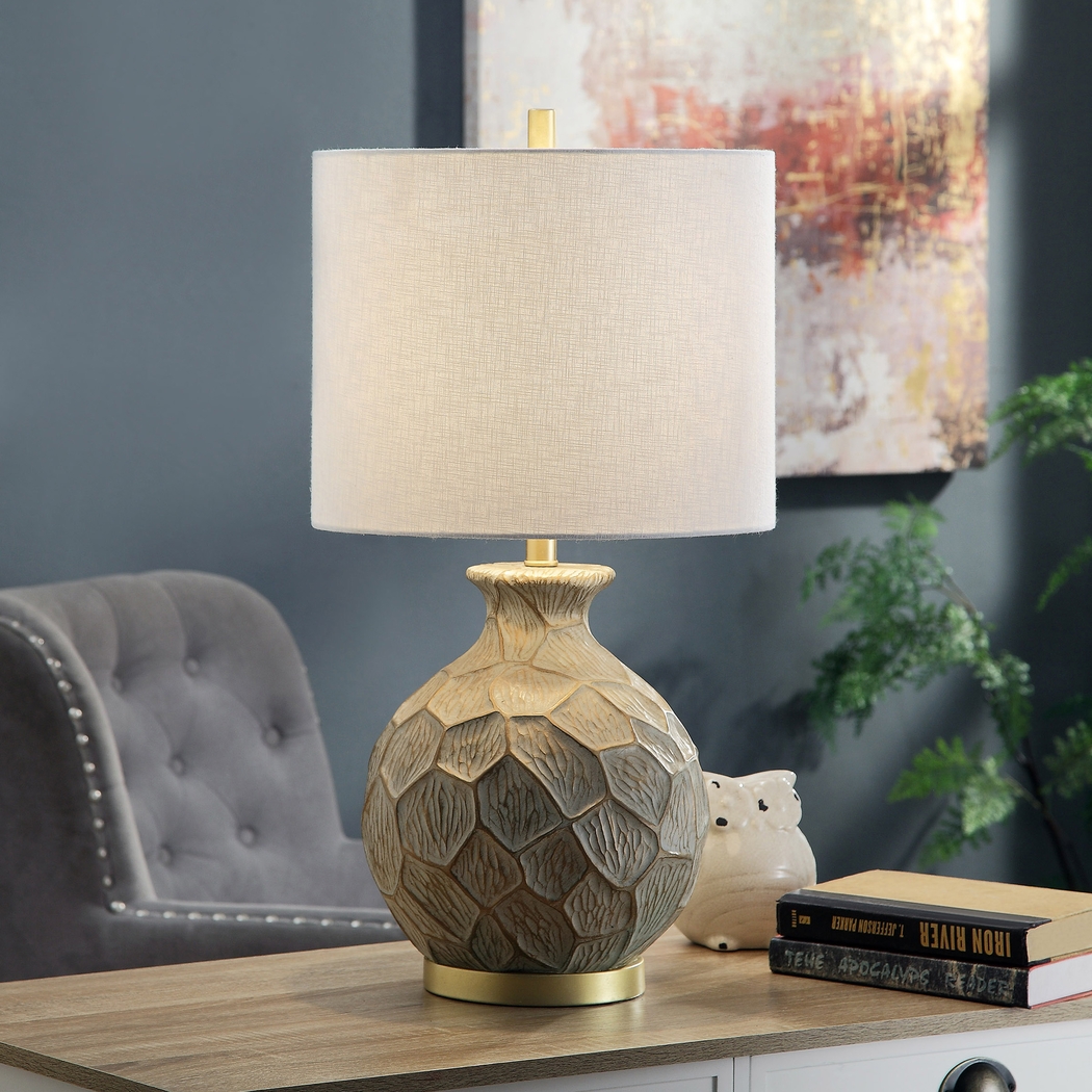 Abbey Hollow Gold Lamp - Thumbnail - Image 6
