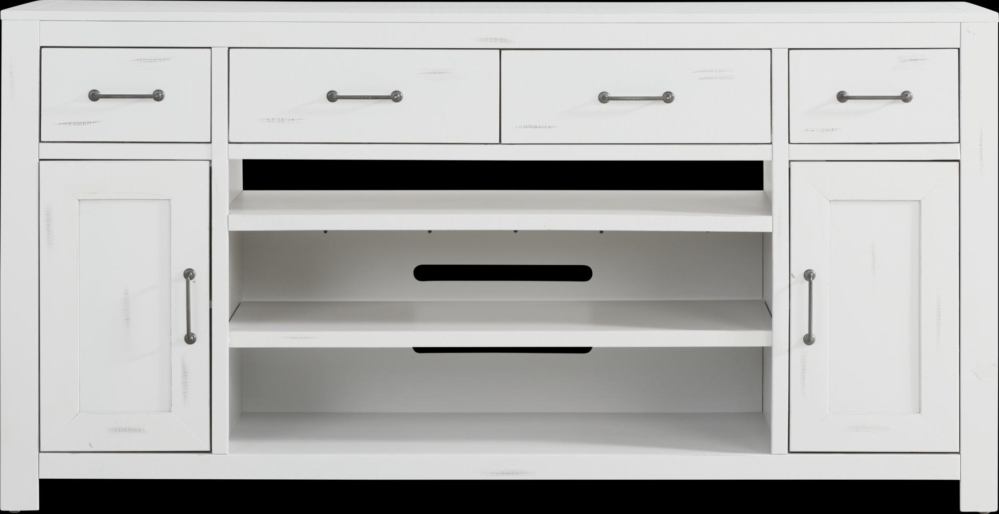 Abbey Springs 77 in. White Console - Thumbnail - Image 1