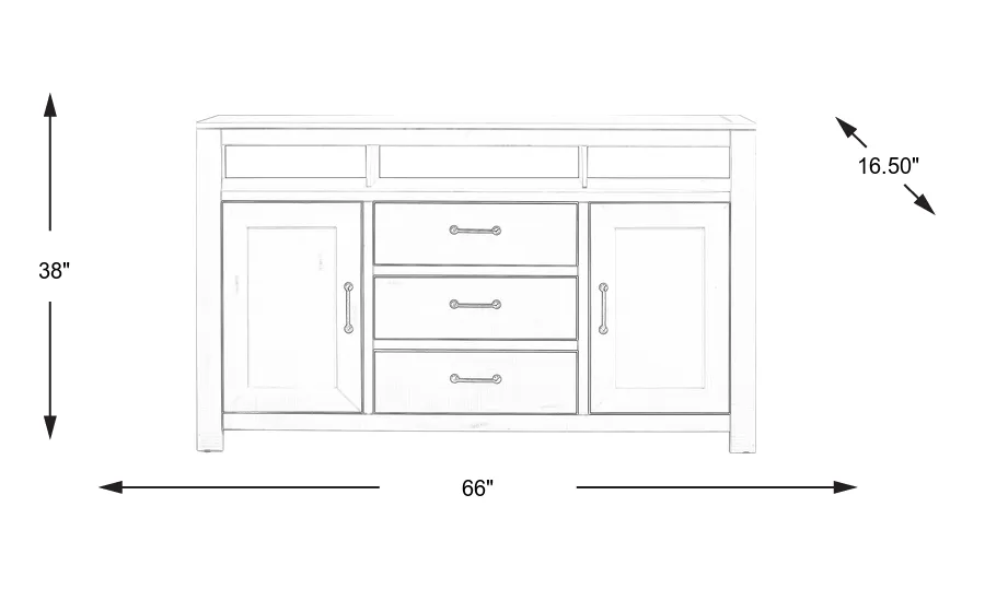 Dimension Image. Please refer to the Dimension Tab on this page for dimension details.