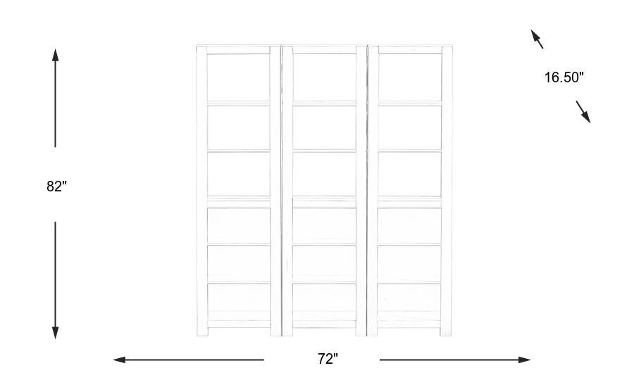 Dimension Image. Please refer to the Dimension Tab on this page for dimension details.